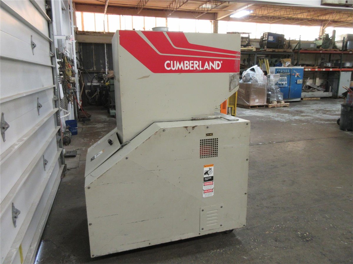 16" X 20" Cumberland Granulator Model 1620, 30HP | Plastic Machinery ...