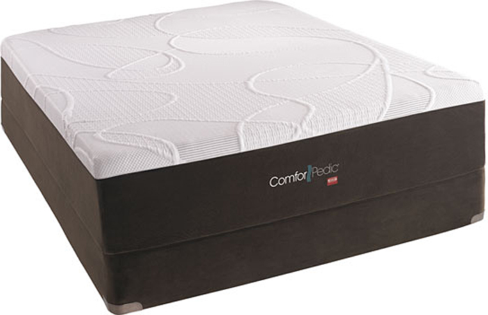 simmons comforpedic twin xl memory foam mattress