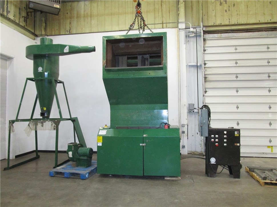 Used 22.8" x 48" Rapid 500 Series Granulator Model 500-120, 100Hp, NEW IN 2008