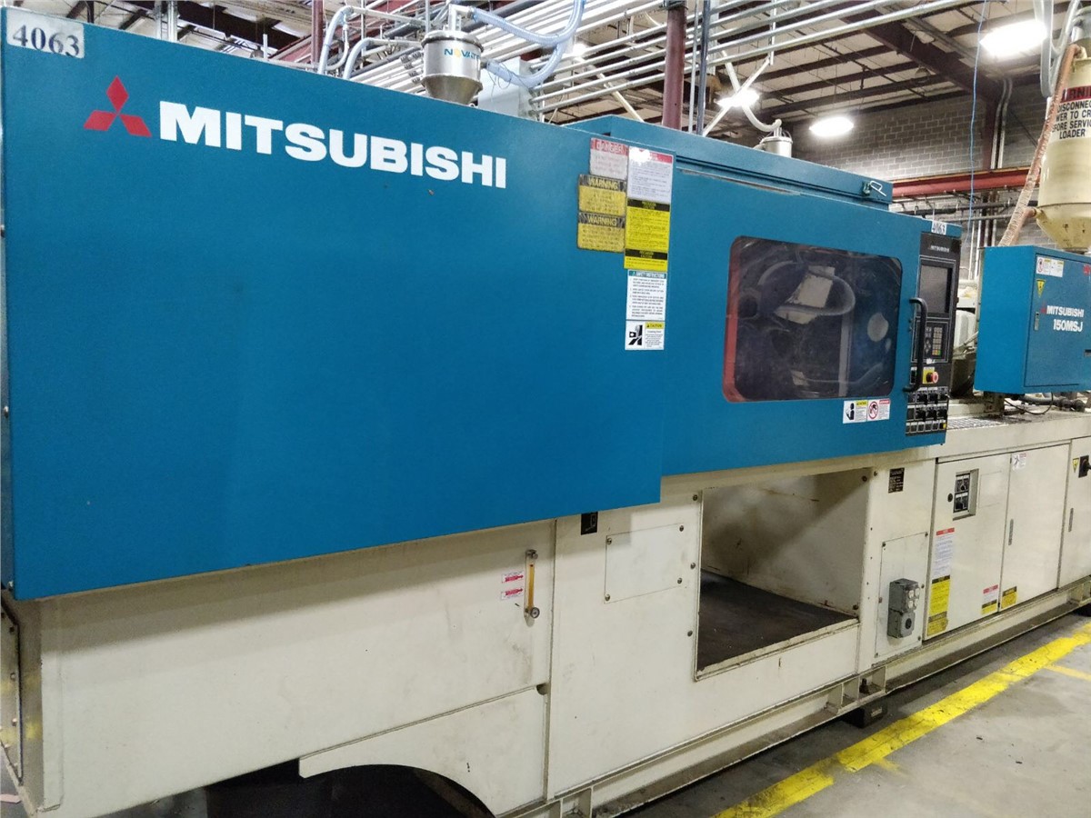 150 Ton Mitsubishi Injection Molding Machine Model Msj 10 10 Oz Made