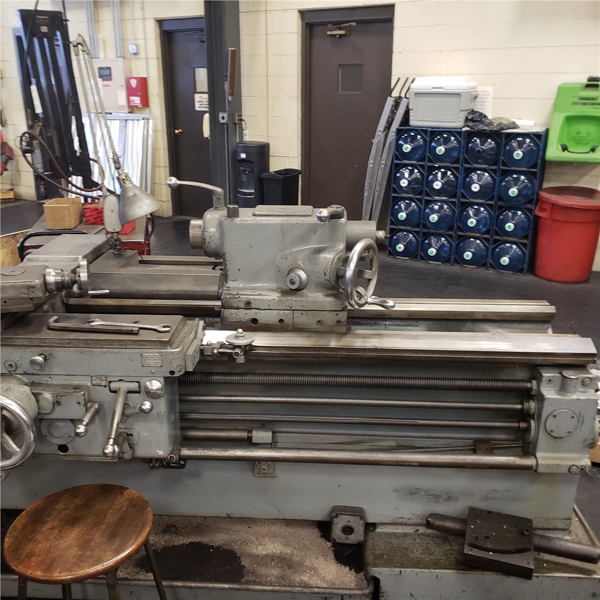 LeBlond Manual Lathe, Model 16" Heavy Duty Plastic Machinery Used