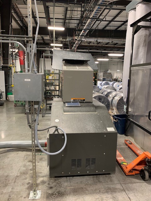 16" x 20" Cumberland 1620X Granulator, 30 HP, With Blower And Cyclone