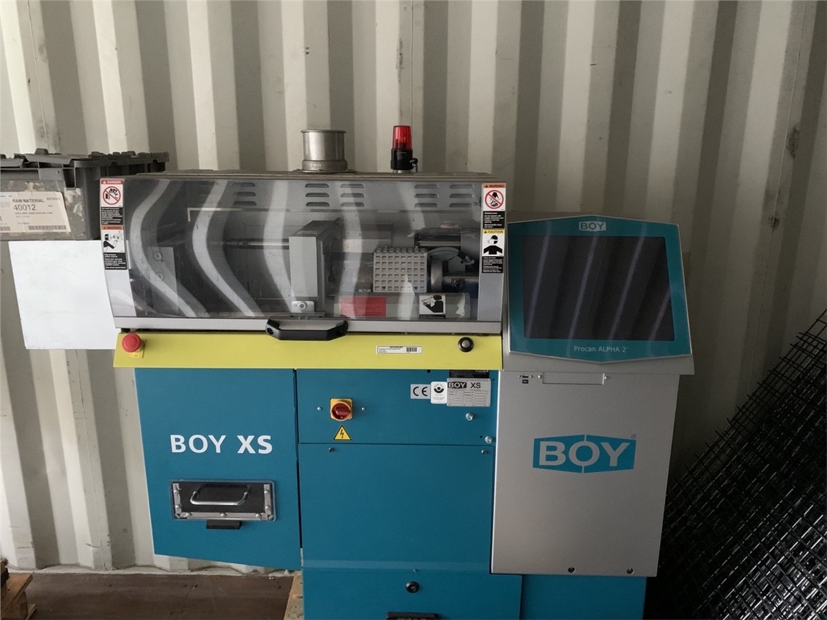11 Ton Boy Injection Molding Machine Model XS, 0.14 Oz, New In 2014
