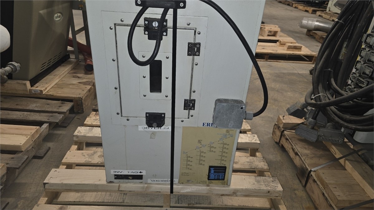 Fasti Model ERD150 Resin Material Dryer | Plastic Machinery | Used ...