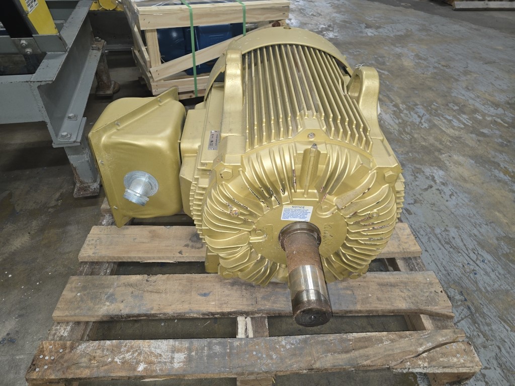 150 HP Baldor EM4406TR-4, AC Motor, 445T Frame | Plastic Machinery ...