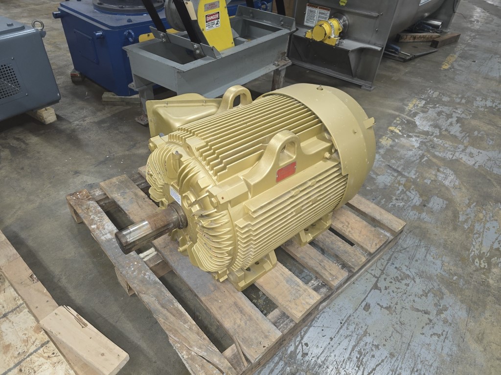 150 HP Baldor EM4406TR-4, AC Motor, 445T Frame | Plastic Machinery ...