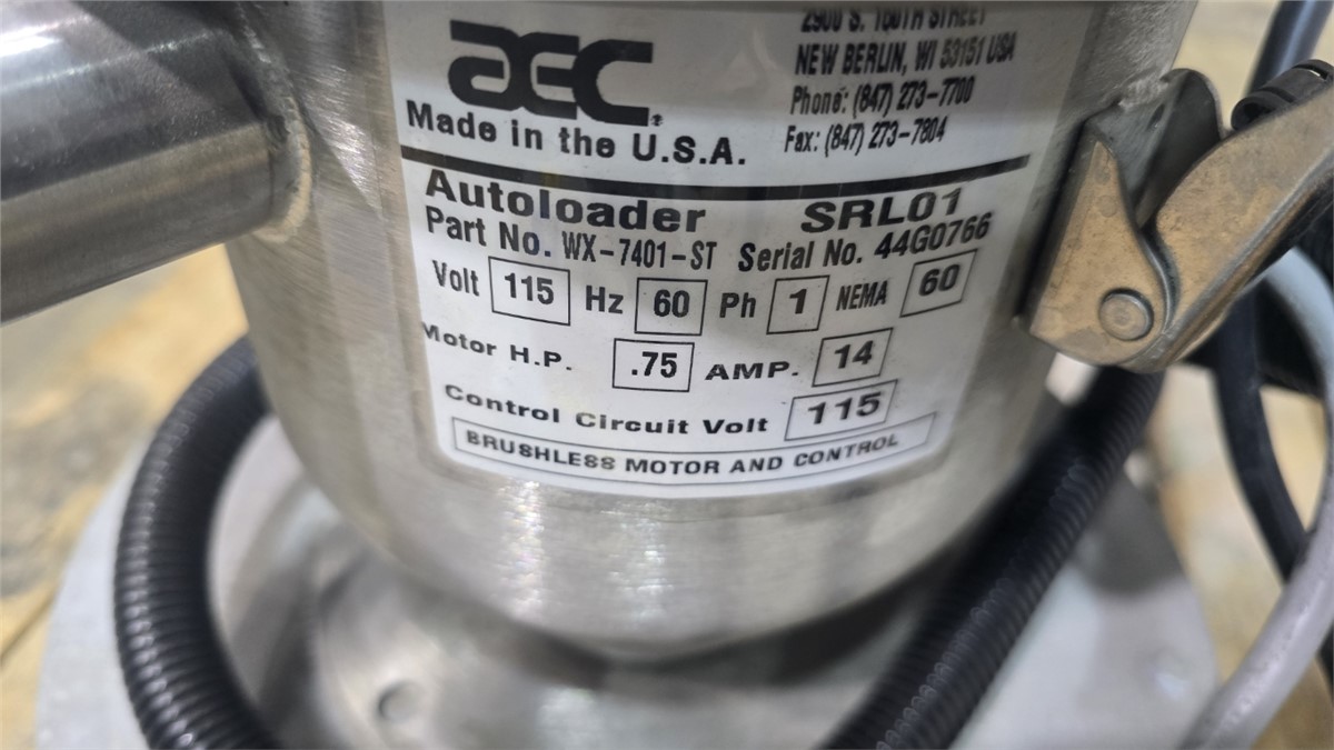 AEC Autoloader SRL01 PN WX-7401-ST | Plastic Machinery | Used Plastic ...