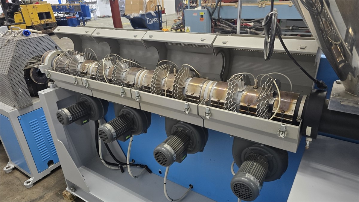 65mm Everplast Model EMS-65 Extrusion Line, With Melt Pump And ...