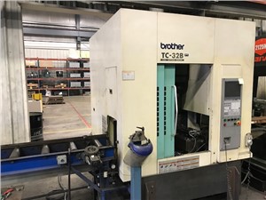 Brother 3 - Axis Vertical machining Center, Model TC-32B FT, New In 2007
