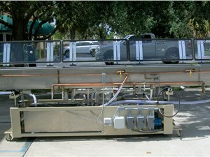 14' TEC Polymer Vacuum Sizing Tank, 14" W x 12" Cross Section - NEW