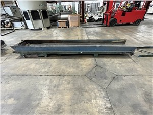 15' Long x 25" Wide Flat Belt Incline Conveyor