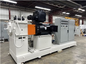 6" American Kuhne Extruder, 30:1 L/D, 400 HP With Screen Changer