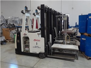 2017 Egemin EGV Automated Forklifts, 2,500 LB Capacity
