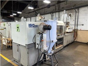 250 Ton Toshiba Injection Molding Machine Model ISG250NV21-10A, 16 Oz, New In 2004
