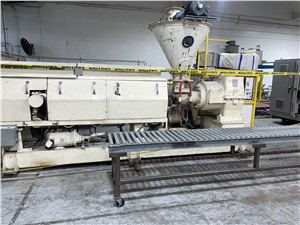 4.5" PTI Strand Pelletizing Line, Vented Barrel