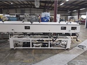 14' Long Gatto Vacuum Extrusion Tank, 14" x 14" Cross Section, 7.5" Bulkhead