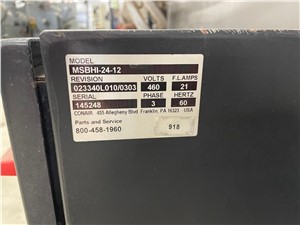 24' Long x 12" Wide Conair Spray Cooling Tank Model MSBHI-24-12