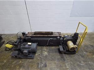 8" x 56" Cumberland/Colortronic Under the Press Paddle Feed Granulator, Model T56, 20hp, New in 2011