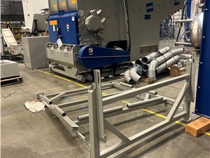 Zerma SG1400 Shredder/Granulator Combo With Infeed Conveyor and Metal Detection, New in 2023