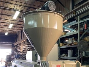 6" Crammer Feeder, With 7.5 HP Motor And New Weg Drive