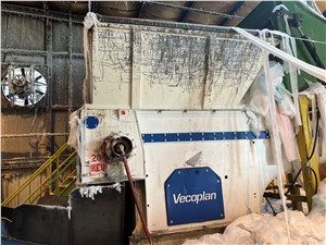 63" x 80" Vecoplan VAZ 1600 M FF Film & Fiber Shredder, New In 2017