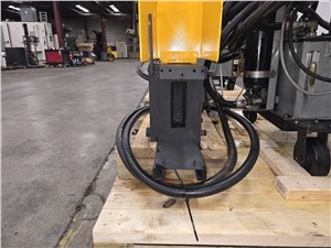 Dynisco Model EH-35 Hydraulic Screen Changer