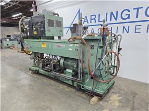 3.5" Davis Standard/NRM Model 3.5 PMIII Extruder, 24:1 L/D, 100 HP, Water Cooled
