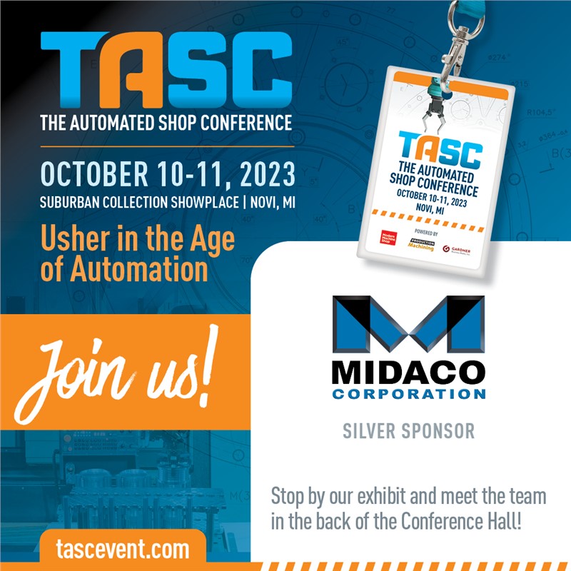 Midaco TASC The Automated Shop Conference 2023