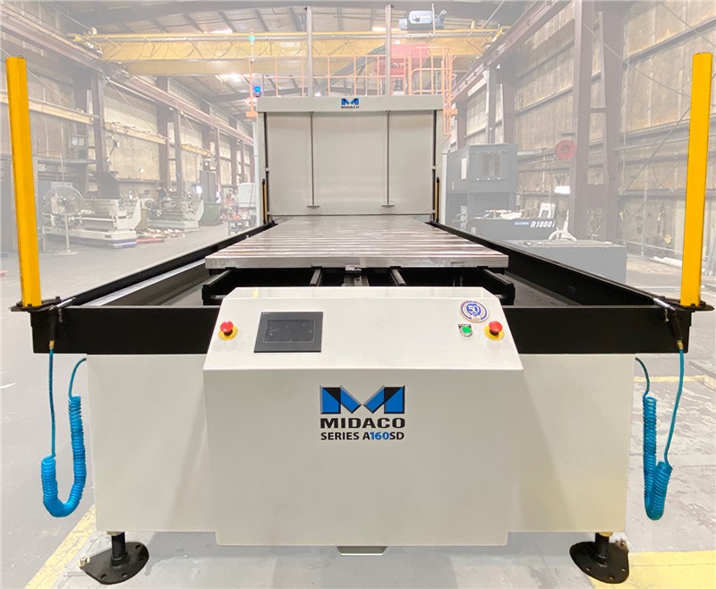 Midaco A160SD Automatic Single/Dual Pallet Changer front view