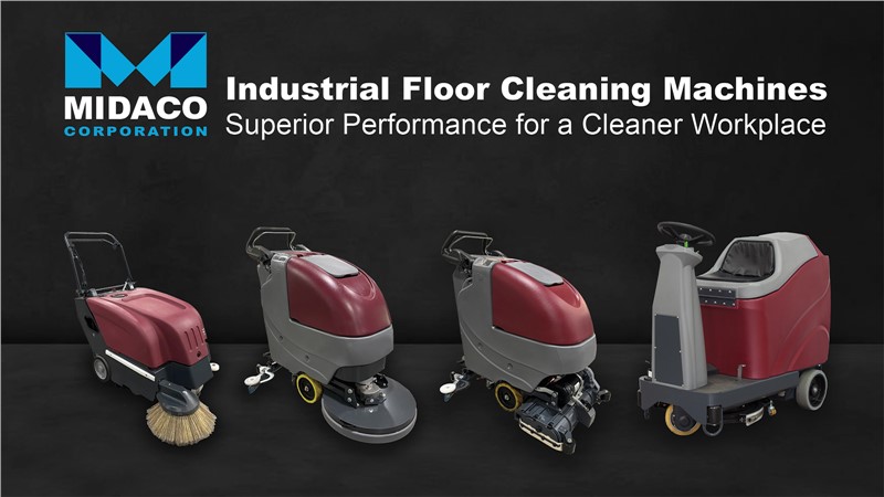 Midaco Industrial Floor Cleaning Machines