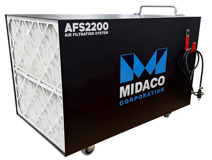 Midaco Machine shop Air Filtration System