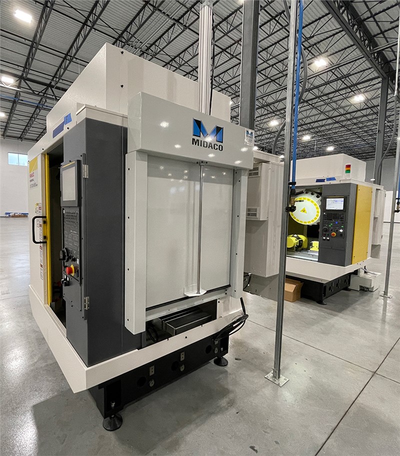 Midaco Robot Access Door on Fanuc Robodrill Midaco Robot Access Door on Fanuc Robodrill