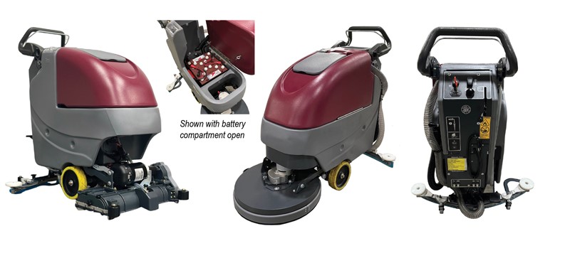 Midaco Walk-Behind Industrial Floor Scrubbers multi-view