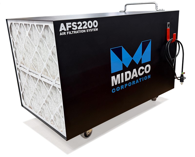 Midaco Machine shop Air Filtration System