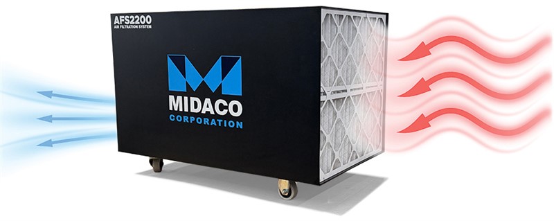 Midaco Machine shop Air Filtration System