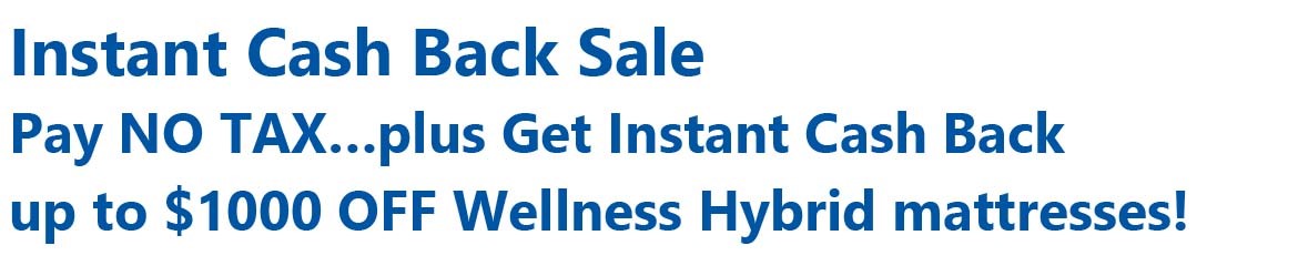 Wellness Mattress Sale