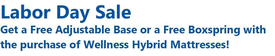 Wellness Mattress Sale