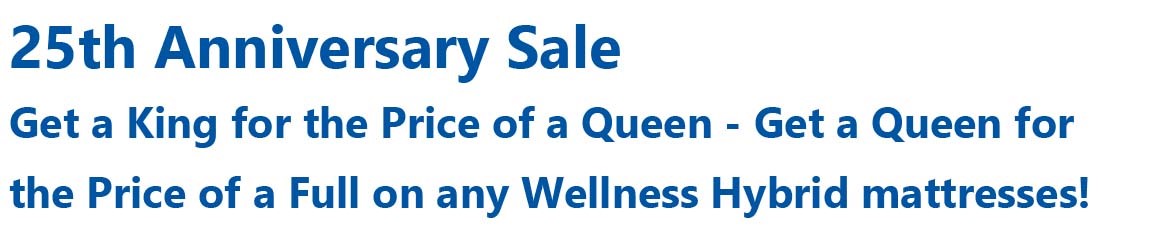 Wellness Mattress Sale