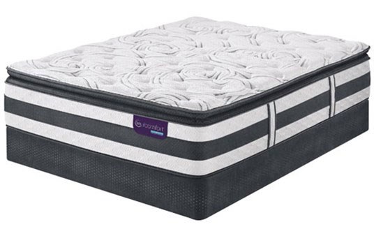 serta icomfort hybrid observer super pillowtop queen mattress
