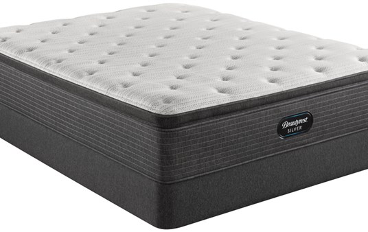 beautyrest silver brs900 medium pillow top mattress set